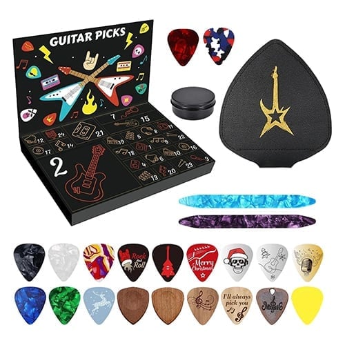 Christmas Guitar Pick Countdown Blind Box