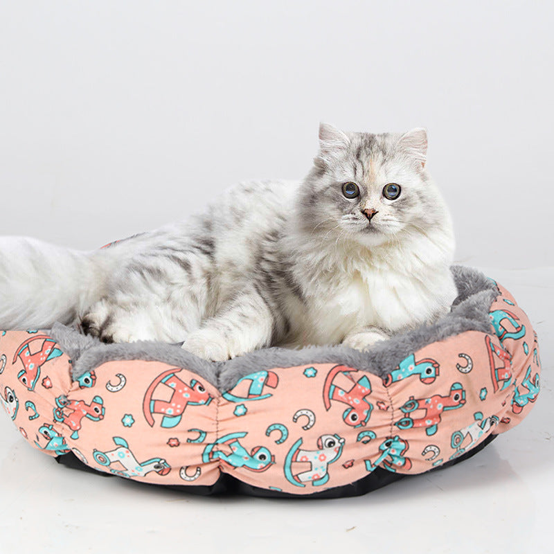 Cat Calming Donut Bed For Puppy