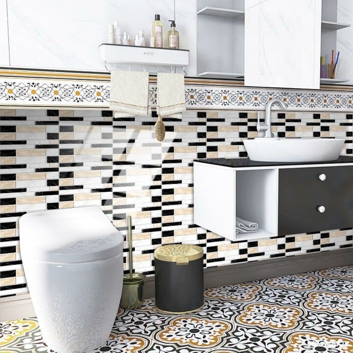 🔥 CREATIVE HOME BEAUTIFICATION 3D TILE STICKERS