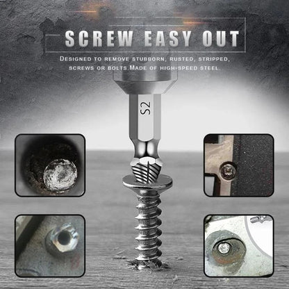 🔥Screw Extractor(4 Pcs/5pcs/6pcs)