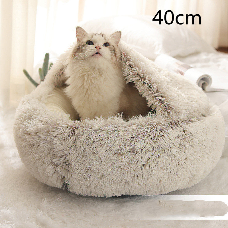 2 In 1 Long Plush Bed