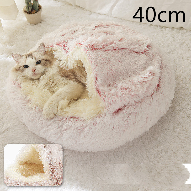 2 In 1 Long Plush Bed