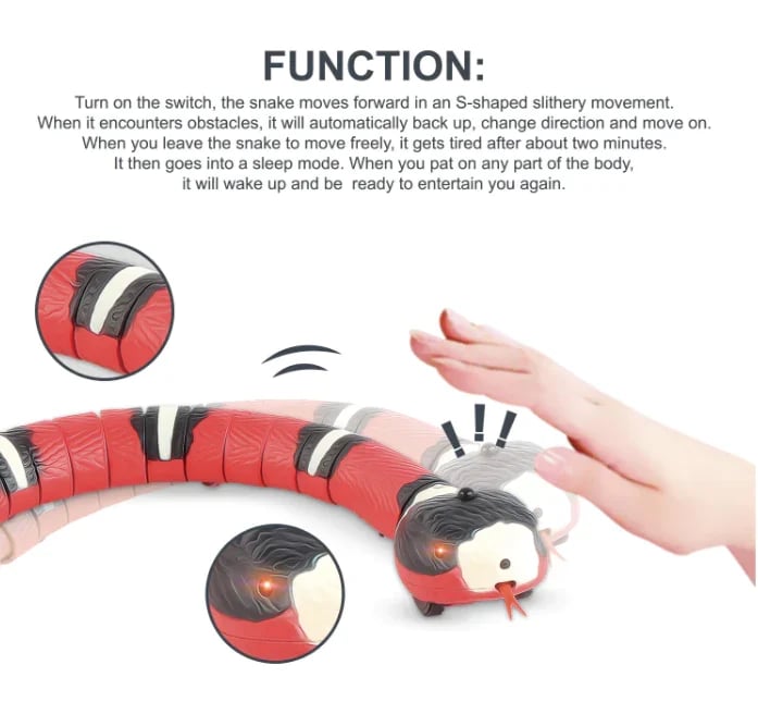 🔥HOT SELL🔥-SMART SENSING SNAKE🎉