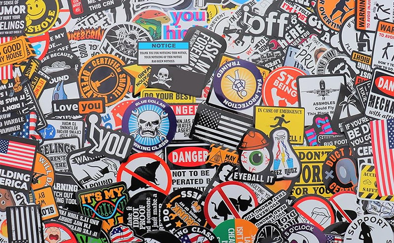 🔥150 individuality stickers