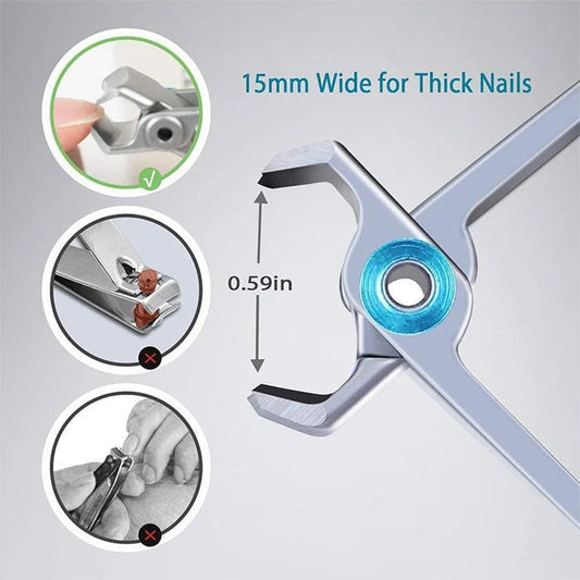 Ultra Sharp Stainless Steel Nail Clippers 🔥