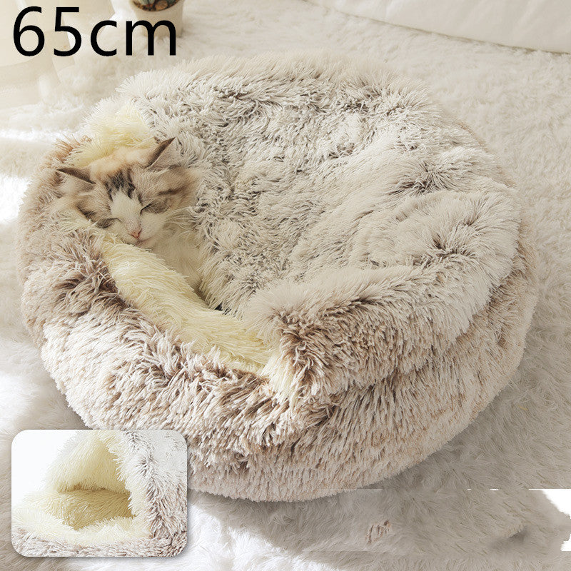 2 In 1 Long Plush Bed