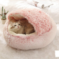 2 In 1 Long Plush Bed