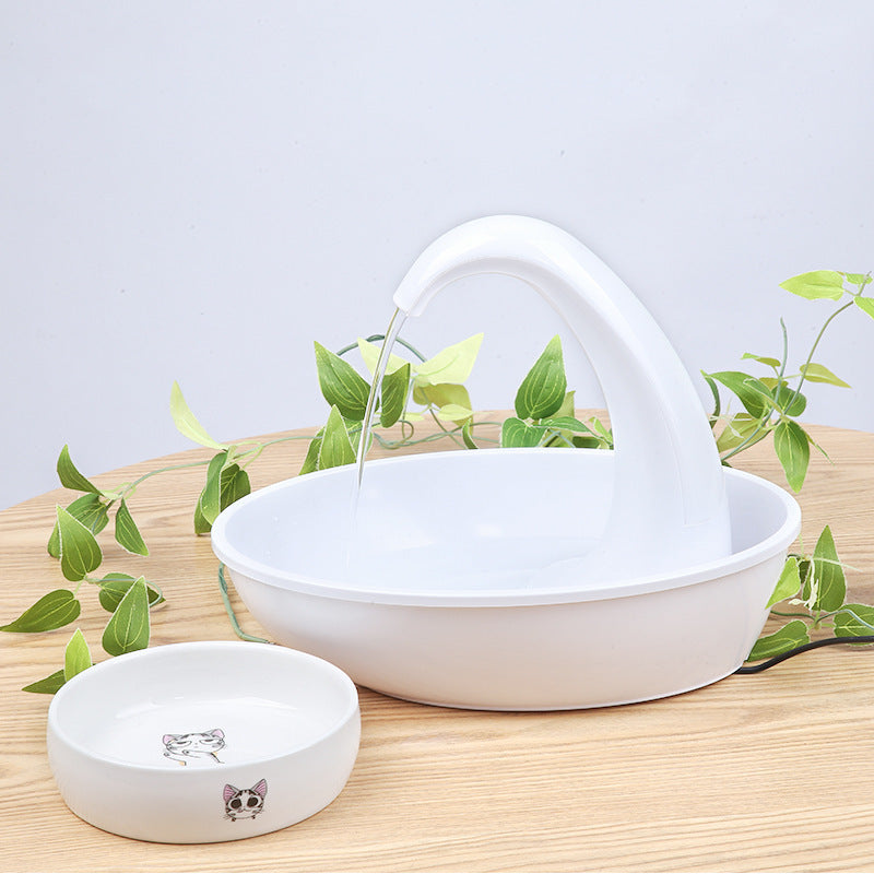 Pet Cat Water Dispenser Drinking Bowl