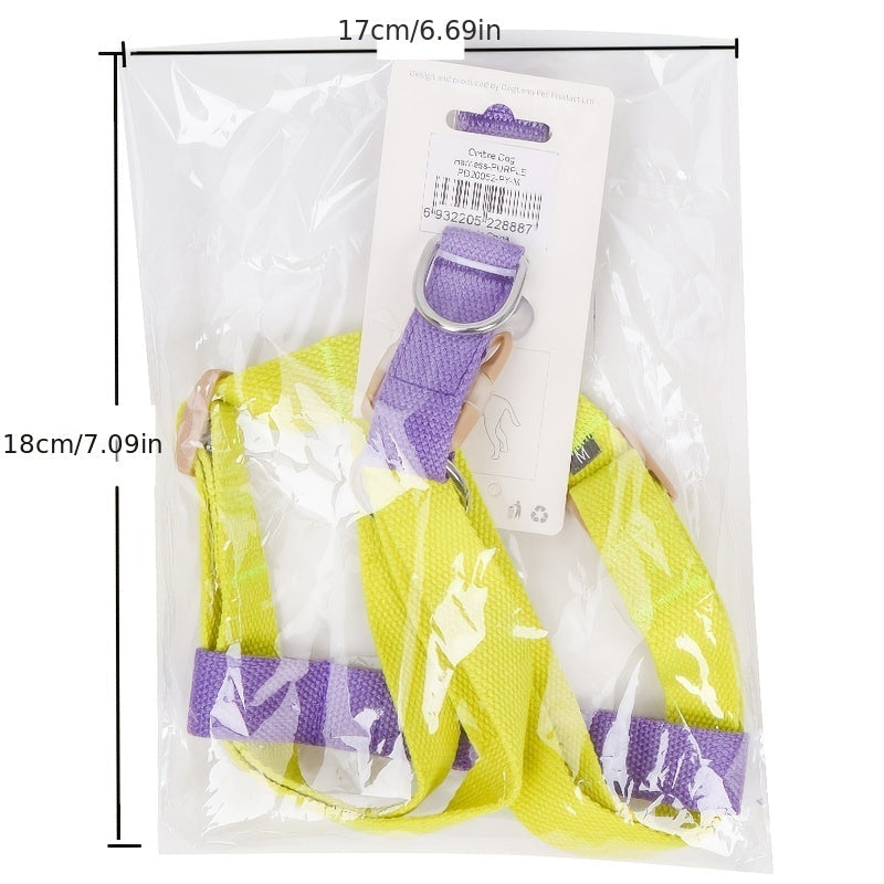 Rainbow Pet Leash Cotton