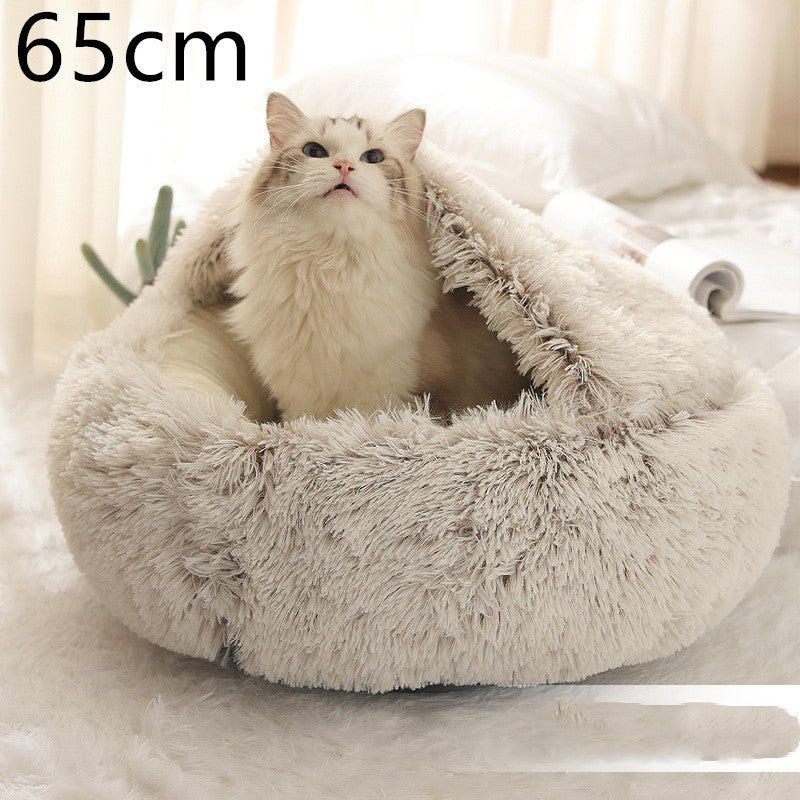 2 In 1 Long Plush Bed