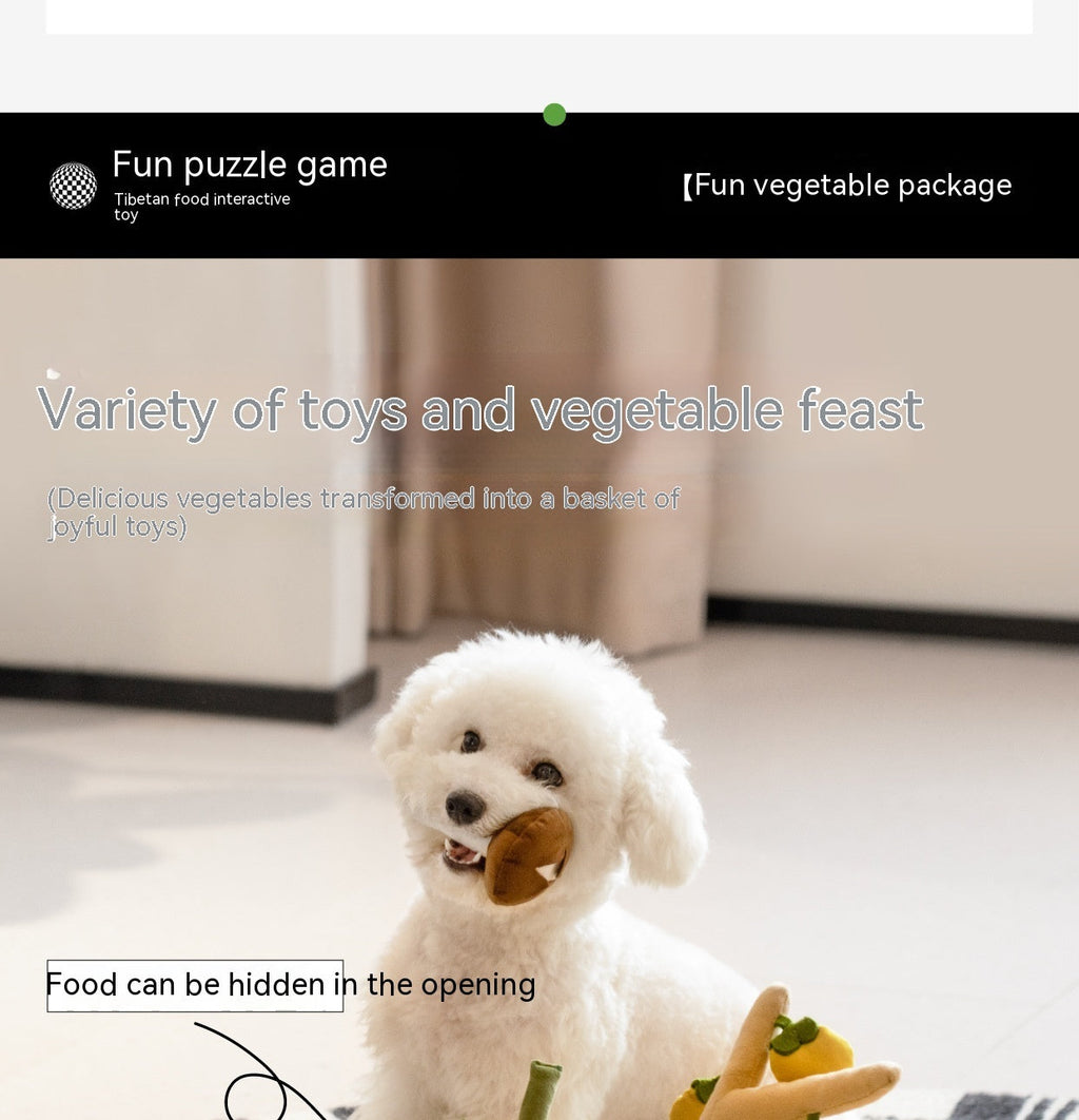 Physical Dog Food Leakage Educational Toys