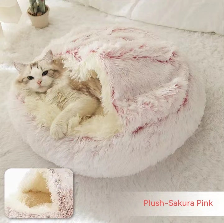 2 In 1 Long Plush Bed
