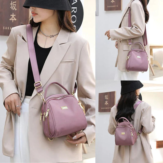 Fashion Nylon Backpack Lightweight Handbag Satchel