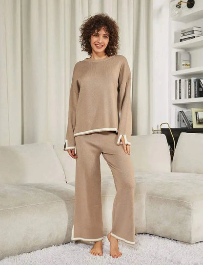 Classy Elastic Knit Lounge Set✨