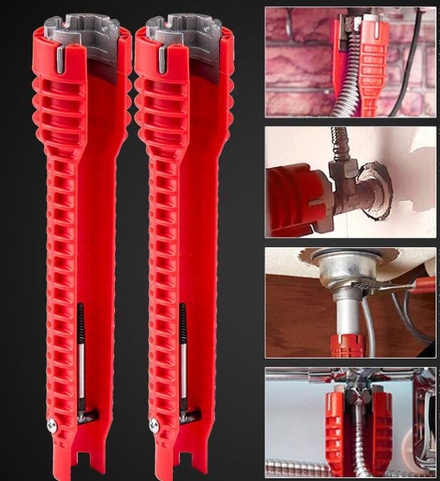 8-in-1 Sink Wrench!