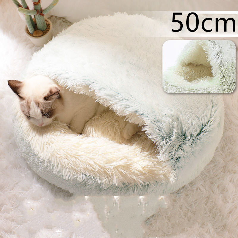 2 In 1 Long Plush Bed