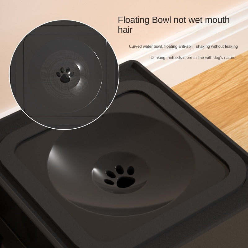 Pet Double Bowls Stainless Stand