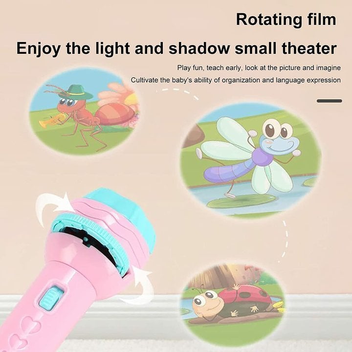 (🎅SALE-49% OFF)  Slide Projector Torch Projection Light