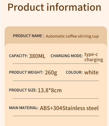 Magnetic Automatic Mixing Cup