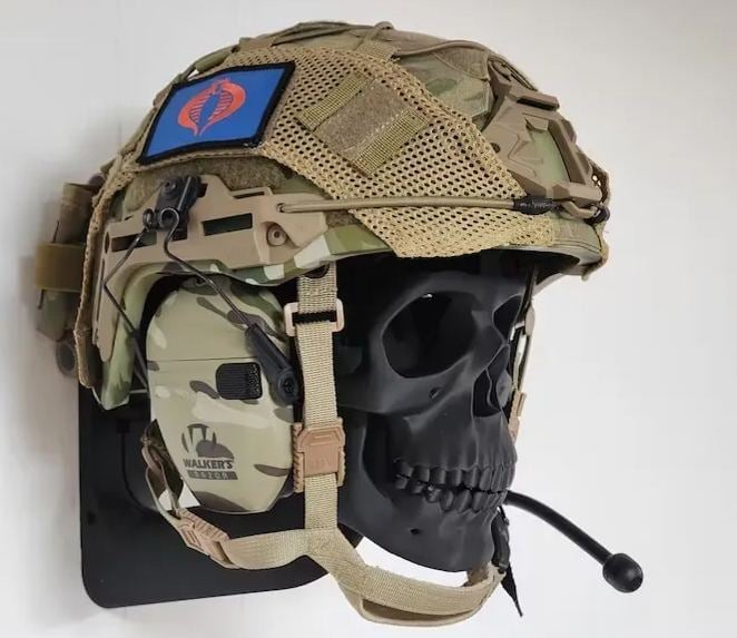 💀 3D Skull Helmet Display Package🔥