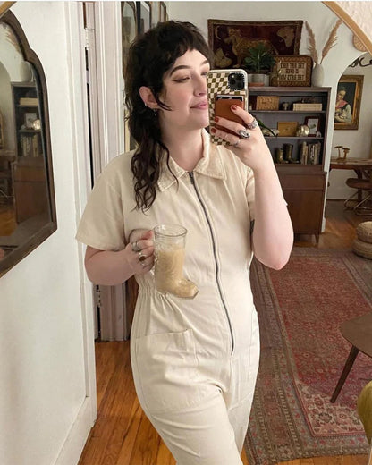 🎁Cropped Utility Jumpsuit