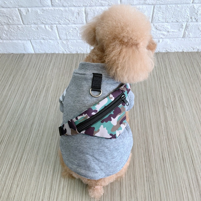 Dog Sleeved Cotton Coat Clothes