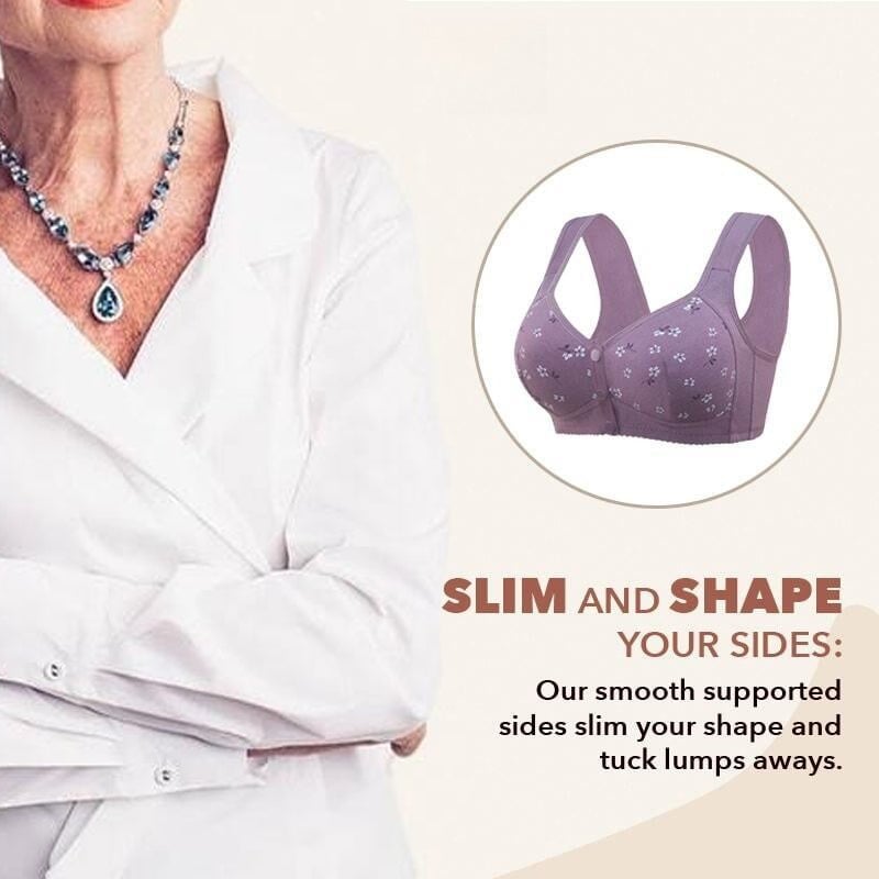 Buy 2 Get 1 Free🔥Comfortable Front Button Bra