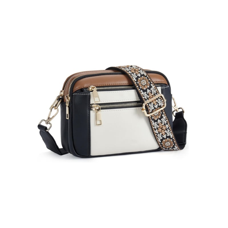🔥Handmade Colorful Straps Crossbody Leather Bags & Purse💖