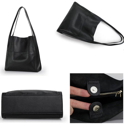 ⏰Last Day Promotion 48% OFF⏰Solid color simple PU leather shoulder bag