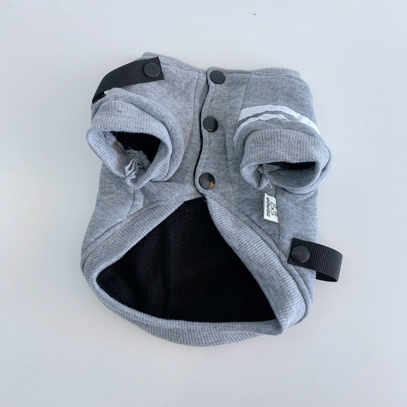 Dog Sleeved Cotton Coat Clothes