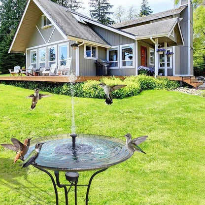 Solar Powered Water Fountain