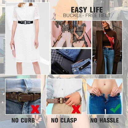 (💥Father's Day Promotion - 49% OFF)- Buckle-free Invisible Elastic Waist Belts