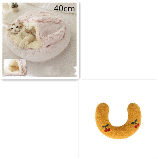 2 In 1 Long Plush Bed