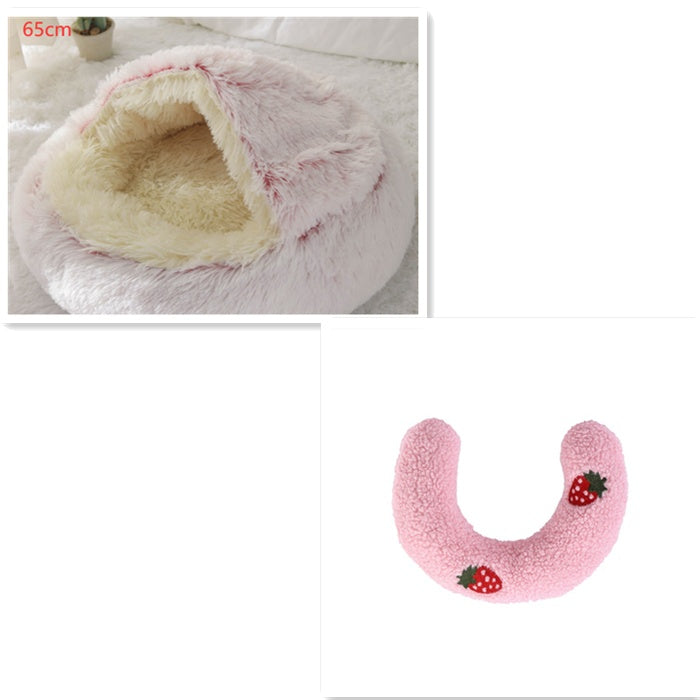 2 In 1 Long Plush Bed