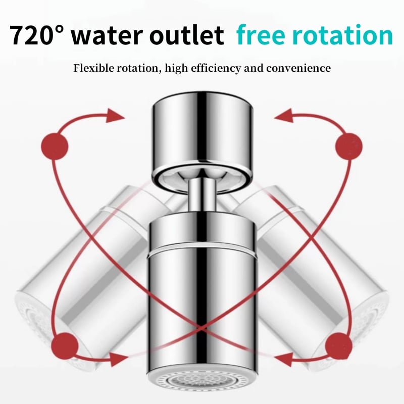 💥Kitchen sink faucet universal splash-proof washing artifact universal joint