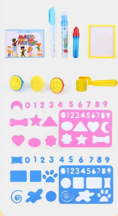 🎁Water Doodle Mat ,Aqua Painting Drawing Mat Mess Free Learning Toy Mat