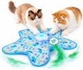 Rotating Interactive Cat Toys with Squeaker