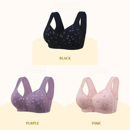 Buy 2 Get 1 Free🔥Comfortable Front Button Bra