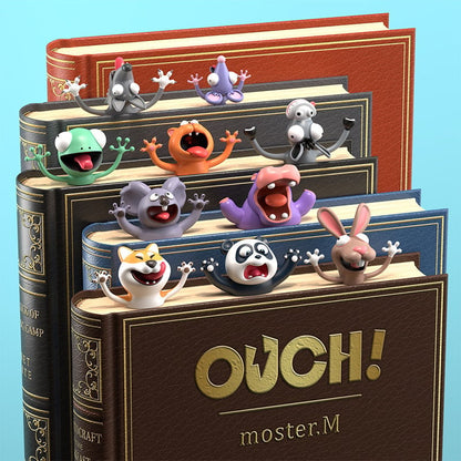 🔥3D WACKY BOOKMARK - MORE FUN READING