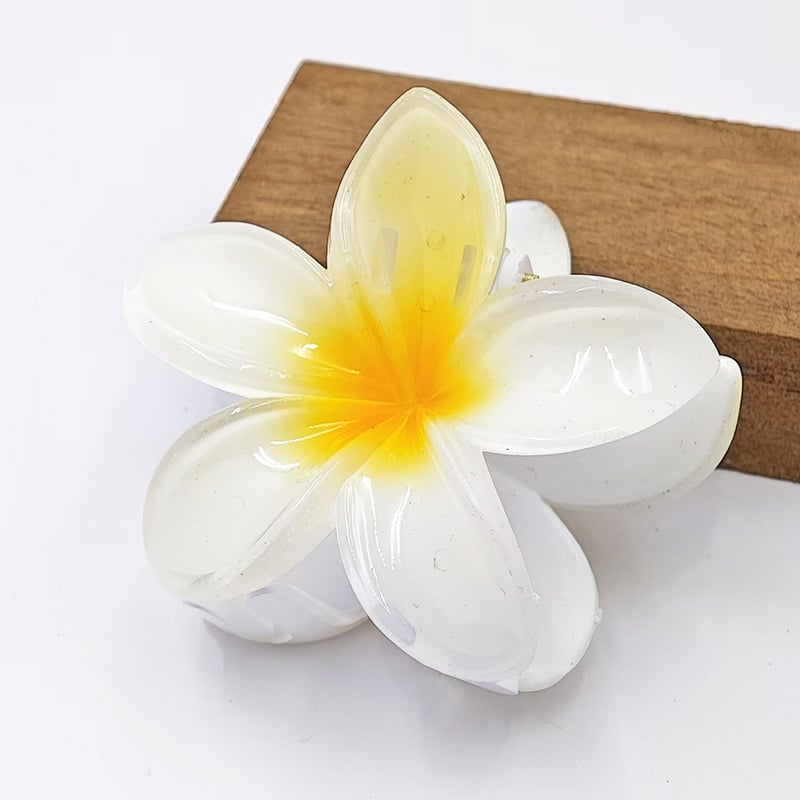 🏆Hot Sale⚡Cute Flower Hair Claws - Mini Snap Clips for Girls
