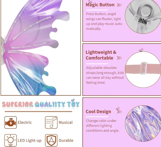 🎁 Christmas Sale 🧚‍♀️✨-LED Flying Angel