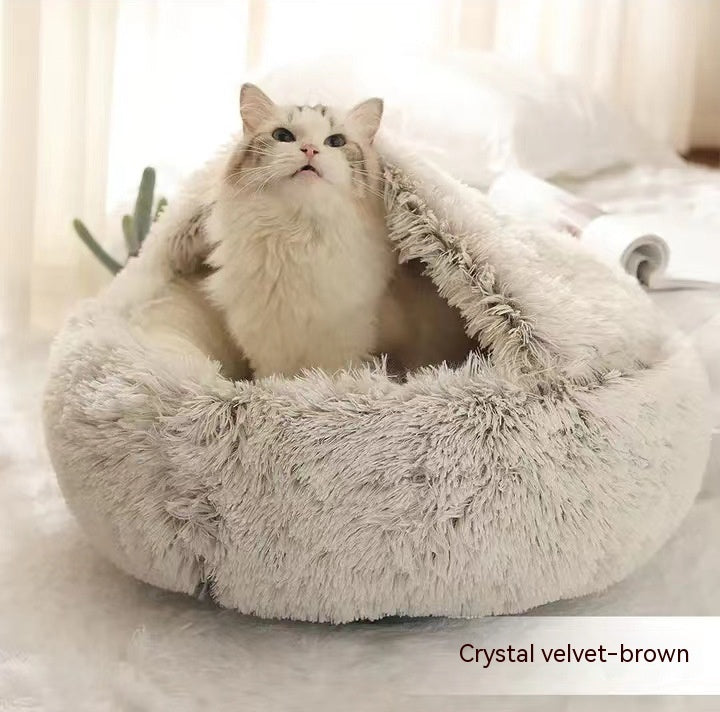 2 In 1 Long Plush Bed