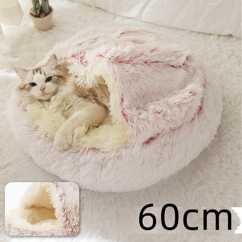 2 In 1 Long Plush Bed