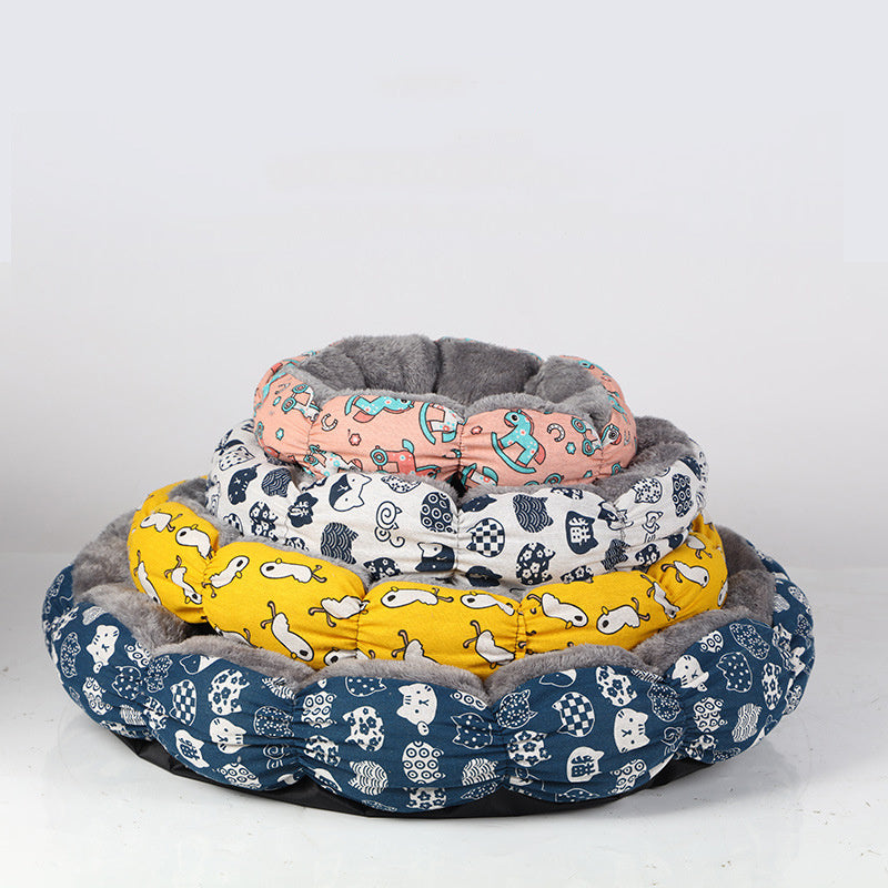 Cat Calming Donut Bed For Puppy