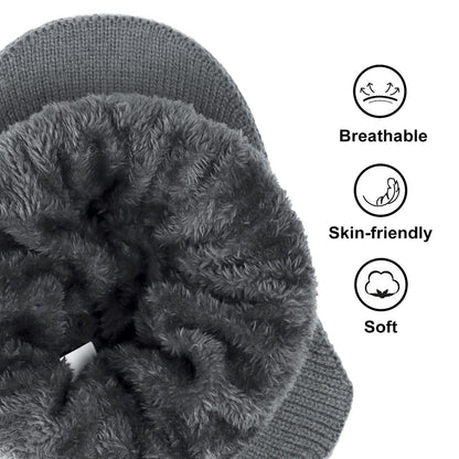🔥Elastic Warm Ear Protection Knitted Hat☃️