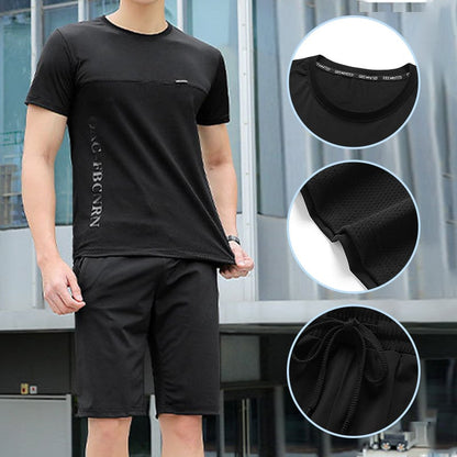 🎁Men's Fashion Quick-Dry Breathable Two Piece Set