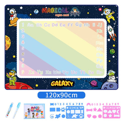 🎁Water Doodle Mat ,Aqua Painting Drawing Mat Mess Free Learning Toy Mat