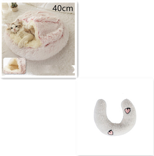 2 In 1 Long Plush Bed