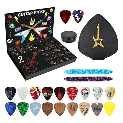 Christmas Guitar Pick Countdown Blind Box