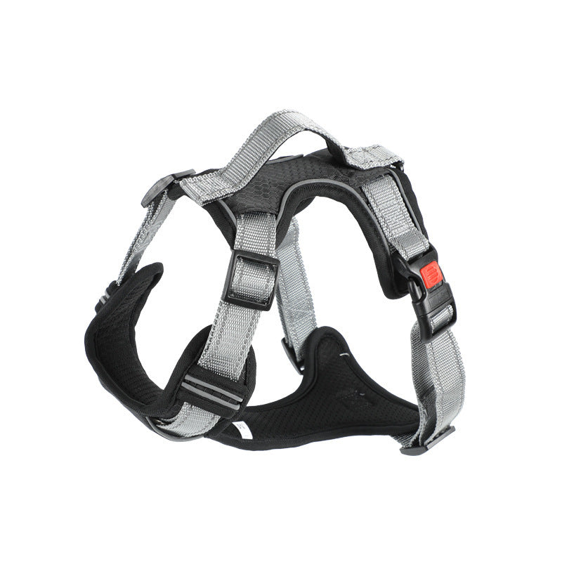 Dog Hand Holding Rope Vest Dog Chest Strap